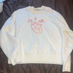 lingua Franca x figs sweater